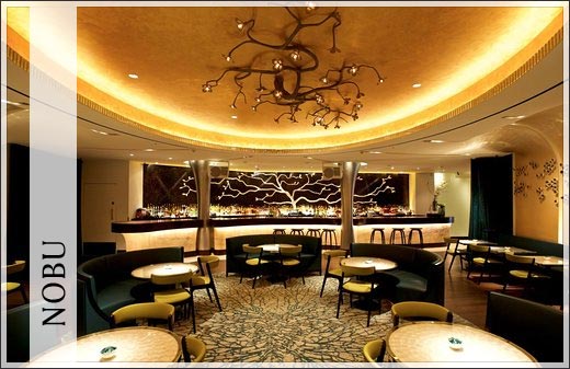 escort dinner date at Nobu in mayfair
