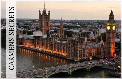 Westminster Escorts central London from Carmens Secrets