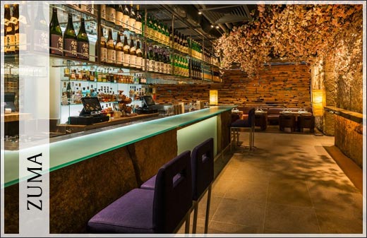 dinner dates london | zuma knightsbridge